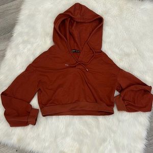 Cropped SHEIN hooded sweatshirt XS